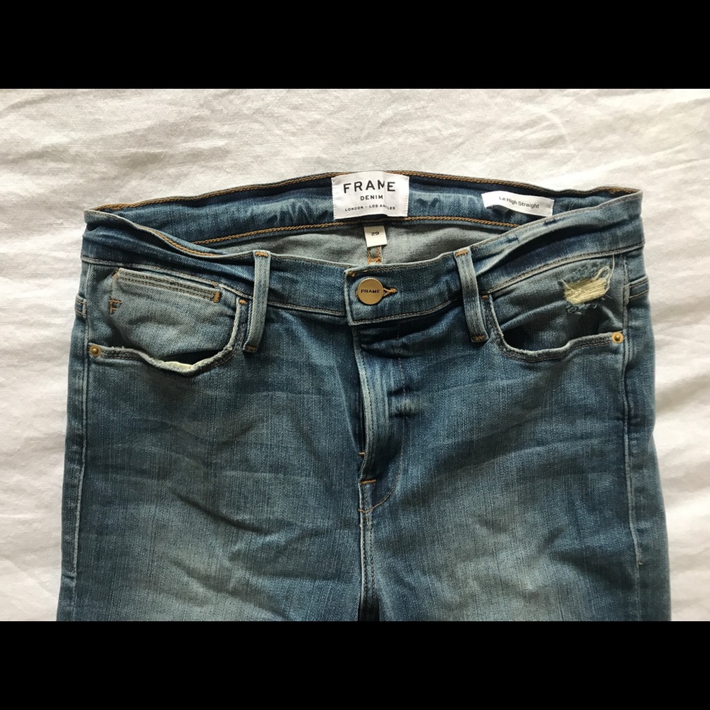 FRAME Le High Straight Cut Jeans - NEW size 29